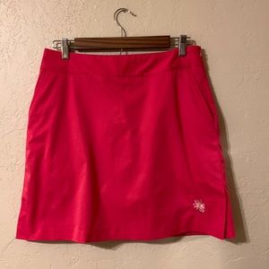 Adidas hot pink skort!